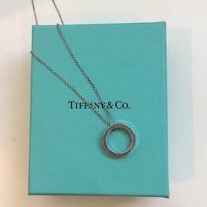 Tiffany & Co. Sterling Silver Circle Pendant